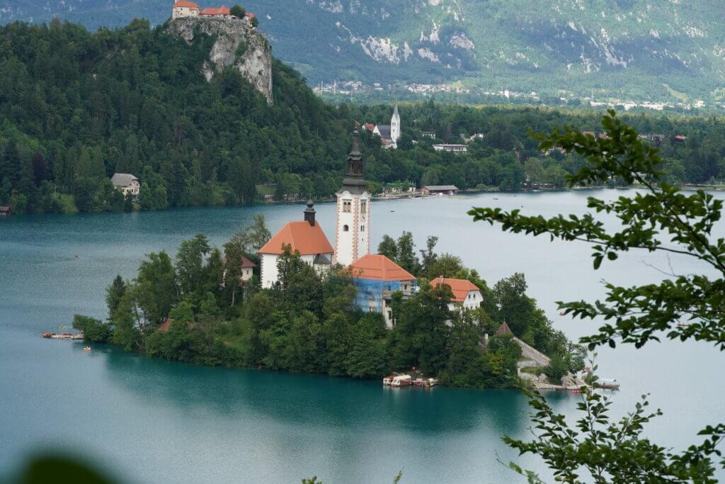 Slovenya Bled Gölü
